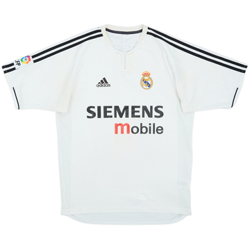 2003-04 Real Madrid Home Shirt - 4/10 - (M)