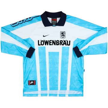 1996-97 1860 Munich Home L/S Shirt - 9/10 - (XL)