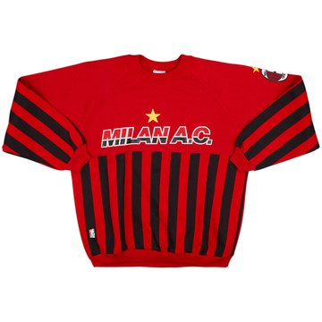1990-91 AC Milan Le Felpe Dei Grandi Sweat Top - 9/10 - (M)