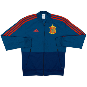 2017-18 Spain adidas Track Jacket - 8/10 - (S)