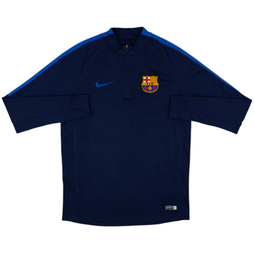 2016-17 Barcelona Nike 1/4 Zip Drill Top - 8/10 - (M)