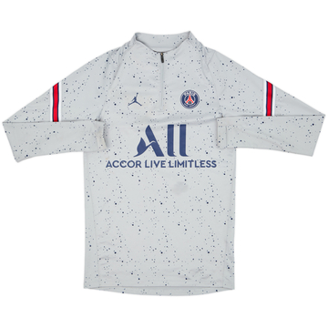 2021-22 Paris Saint-Germain Nike 1/4 Zip Training Top - 7/10 - (XS)