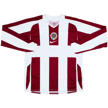 2006-07 Sparta Prague Away L/S Shirt - 8/10 - (L)