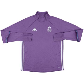 2016-17 Real Madrid adidas Drill Top - 8/10 - (L)