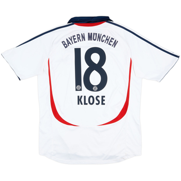 2006-07 Bayern Munich Away Shirt Klose #18 - 7/10 - (XL)