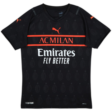 2021-22 AC Milan Third Shirt - 8/10 - (S)