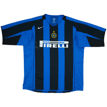 2004-05 Inter Milan Home Shirt - 5/10 - (XXL)