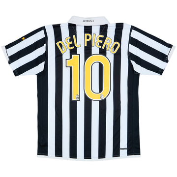 2006-07 Juventus Home Shirt Del Piero #10 - 8/10 - (L)
