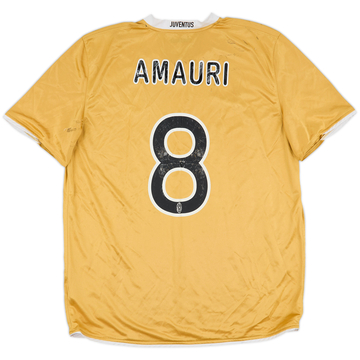 2008-09 Juventus Away Shirt Amauri #8 - 4/10 - (XL)