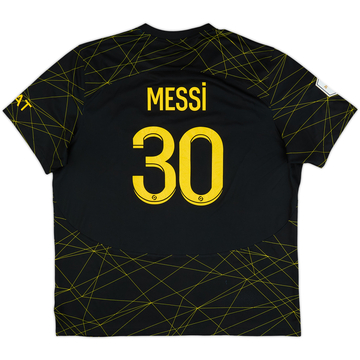 2022-23 Paris Saint-Germain Fourth Shirt Messi #30 - 8/10 - (XXL)