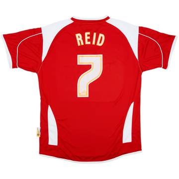 2006-08 Charlton Home Shirt Reid #7 - 6/10 - (M)