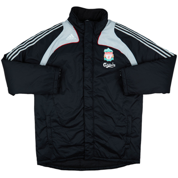2008-09 Liverpool adidas Padded Bench Coat - 8/10 - (XL)