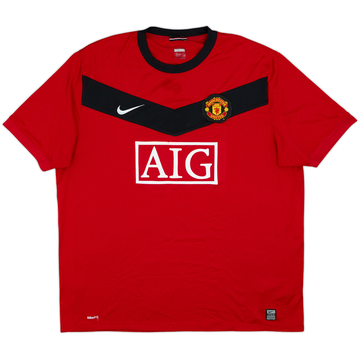 2009-10 Manchester United Home Shirt - 5/10 - (XXL)