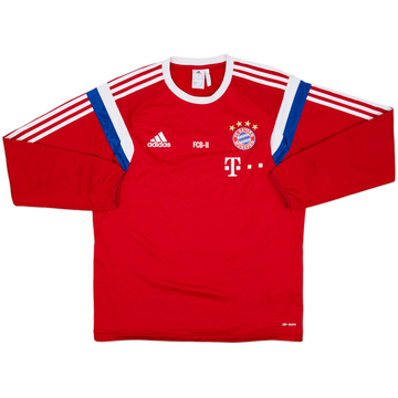 2014-15 Bayern Munich Staff Issue adidas Sweat Top - 8/10 - (L)