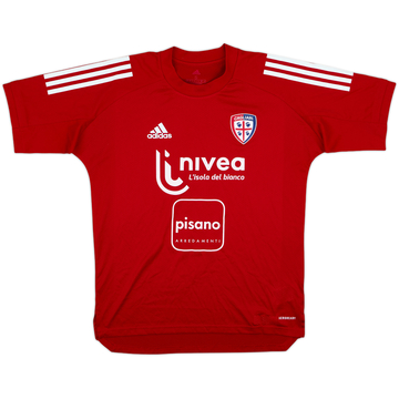 2020-21 Cagliari adidas Training Shirt - 8/10 - (S)