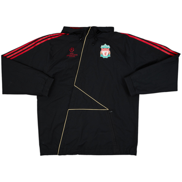 2009-10 Liverpool adidas CL Hooded Track Jacket - 9/10 - (L)