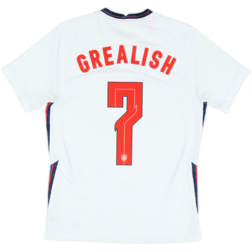 2020-22 England Home Shirt Grealish #7 - 6/10 - (M)