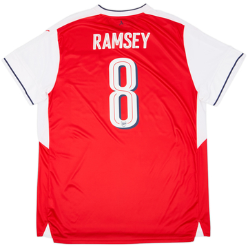 2016-17 Arsenal Home Shirt Ramsey #8 - 9/10 - (XXL)