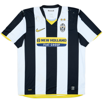2008-09 Juventus Home Shirt Nedved #11 - 3/10 - (L)