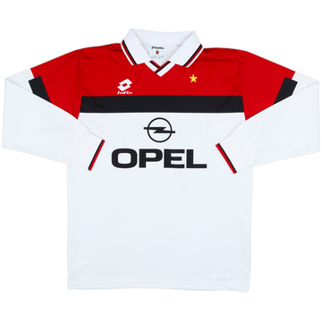 1994-95 AC Milan Away L/S Shirt - 8/10 - (XL)