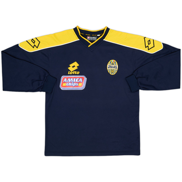 2000-02 Hellas Verona Lotto Sweat Top - 7/10 - (S)