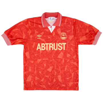 1990-91 Aberdeen Home Shirt - 7/10 - (L)