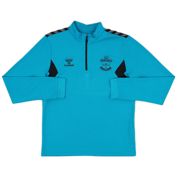 2023-24 Southampton Hummel 1/4 Zip Drill Top - 9/10 - (S)