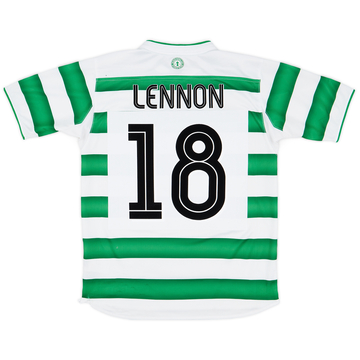 2003-04 Celtic Home Shirt Lennon #18 - 6/10 - (L)