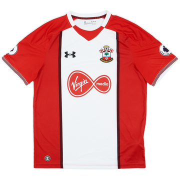 2017-18 Southampton Home Shirt - 9/10 - (XL)