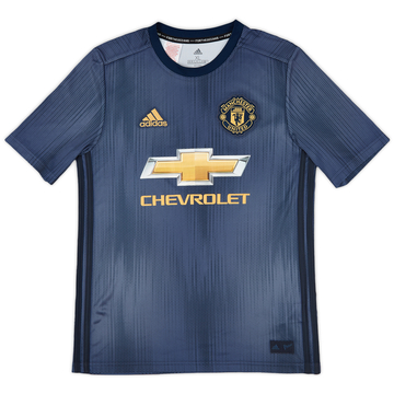 2018-19 Manchester United Third Shirt - 10/10 - (XL.Boys)