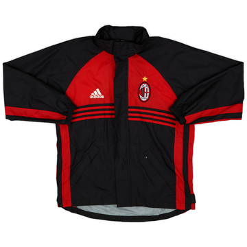 1998-00 AC Milan adidas Hooded Rain Jacket - 5/10 - (S)