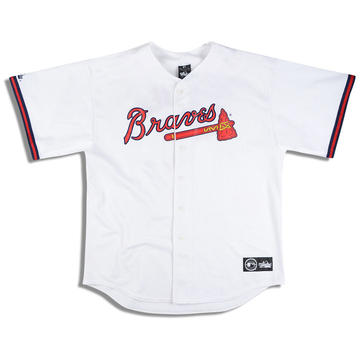 2005-09 Atlanta Braves C. Jones #10 Majestic Replica Jersey (Home) XXL