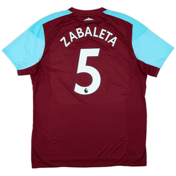 2017-18 West Ham Home Shirt Zabaleta #5 - 7/10 - (XXL)