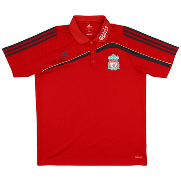 2009-10 Liverpool adidas Polo Shirt - 8/10 - (L)