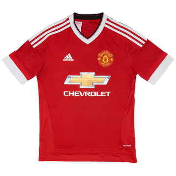 2015-16 Manchester United Home Shirt - 6/10 - (XL.Boys)