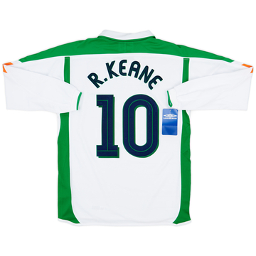 2003-05 Ireland Away L/S Shirt R. Keane #10 (M)