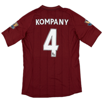 2012-13 Manchester City Away Shirt Kompany #4 (M)