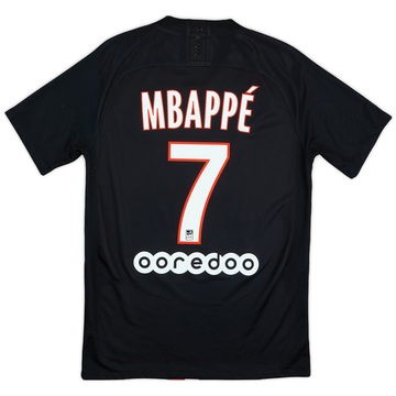 2019-20 Paris Saint-Germain Fourth Shirt Mbappe #7 - 7/10 - (S)