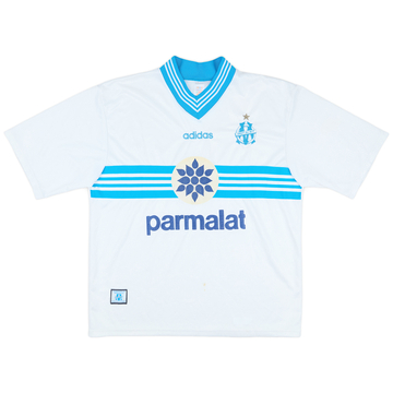 1996-97 Olympique Marseille Home Shirt - 8/10 - (XL)