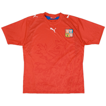 2006-08 Czech Republic Basic Home Shirt - 9/10 - (L)
