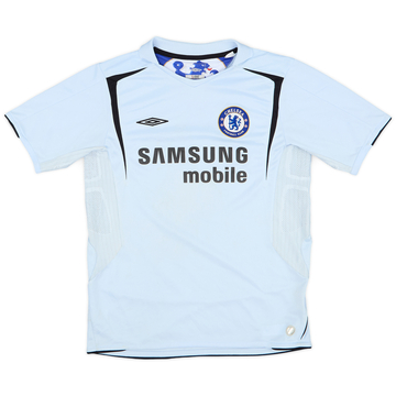 2005-06 Chelsea Away Shirt - 6/10 - (L.Boys)