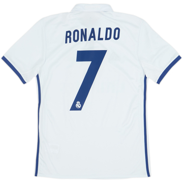 2016-17 Real Madrid Home Shirt Ronaldo #7 - 4/10 - (S)