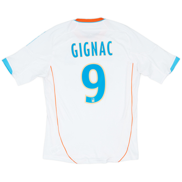 2012-13 Olympique Marseille Home Shirt Gignac #9 - 9/10 - (S)