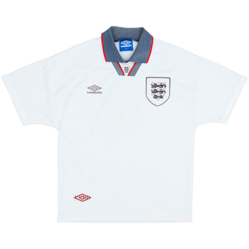 1993-95 England Home Shirt - 5/10 - (M)