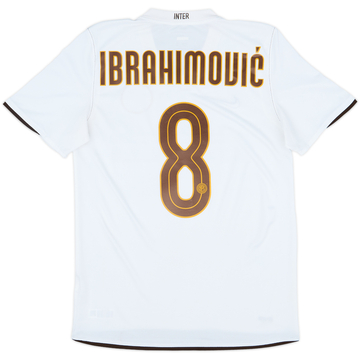 2008-09 Inter Milan Away Shirt Ibrahimovic #8 - 8/10 - (S)