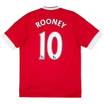 2015-16 Manchester United Home Shirt Rooney #10 - 7/10 - (M)