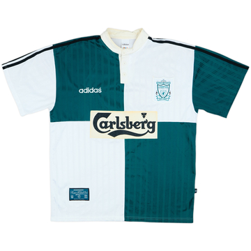 1995-96 Liverpool Away Shirt - 6/10 - (XL)
