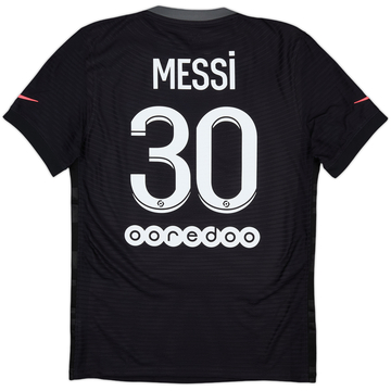 2021-22 Paris Saint-Germain Authentic Third Shirt Messi #30 - 8/10 - (S)
