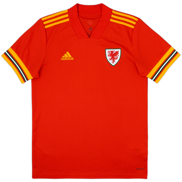 2020-21 Wales Home Shirt - 8/10 - (M)