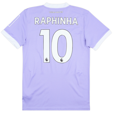 Camiseta de la tercera equipación del Leeds United 2021-22 Raphinha #10 - 7/10 - (S)